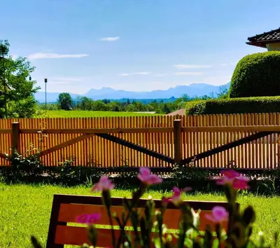 Naturlandschaft in der Nähe des Ferienhauses