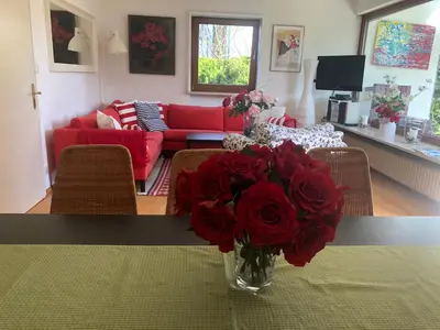 TV/Unterhaltungsangebot in der Unterkunft Ferienhaus Pietsch