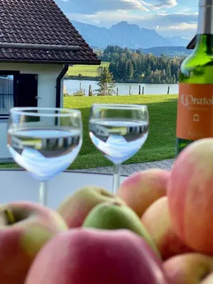 Naturlandschaft in der Nähe der Ferienwohnung