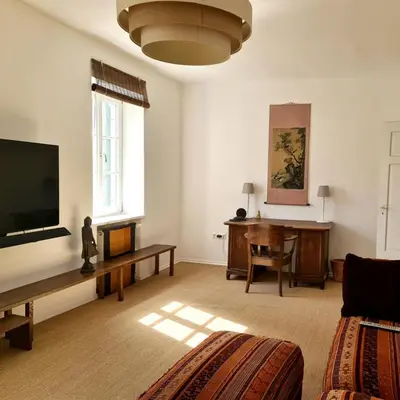 TV/Unterhaltungsangebot in der Unterkunft Haus am Bach