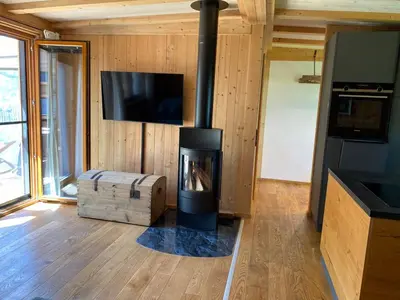 TV/Unterhaltungsangebot in der Unterkunft Chalet Obstblüte
