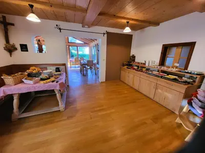 Essen in der Pension oder in der Nähe
