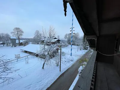 Ferienwohnung auf der Bürg im Winter