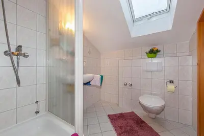 Ein Badezimmer in der Unterkunft Ferienwohnungen Annette