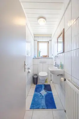 Ein Badezimmer in der Unterkunft Ferienwohnung Bernauer Ache