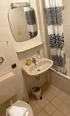 Ein Badezimmer in der Unterkunft Gschwendtnerhof App24 Nöthen