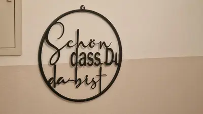 Ein Zertifikat, Auszeichnung, Logo oder anderes Dokument, das in der Unterkunft FeWo Stephanskirchen ausgestellt ist