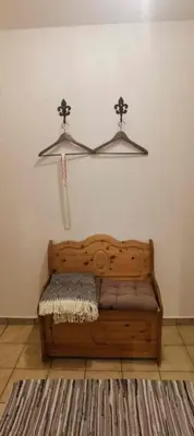 Ein Sitzbereich in der Unterkunft FeWo Stephanskirchen