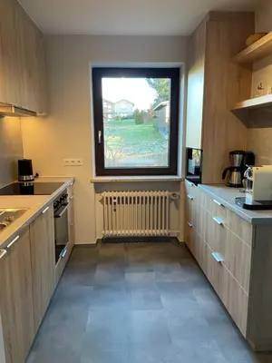 Küche/Küchenzeile in der Unterkunft Großzügige individuelle Wohnung am Starnberger See