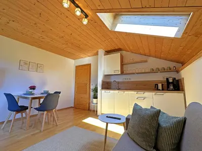 Küche/Küchenzeile in der Unterkunft Ferienwohnung Göttersberg