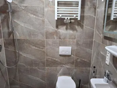 Ein Badezimmer in der Unterkunft Finest Apartment near BMW