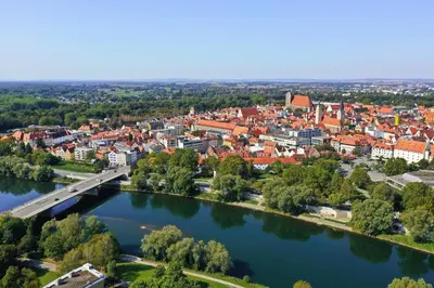 Naturlandschaft in der Nähe der Ferienwohnung