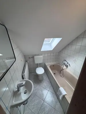 Ein Badezimmer in der Unterkunft Bavaria Home Apartments