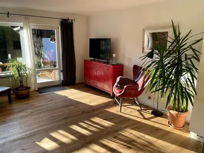 TV/Unterhaltungsangebot in der Unterkunft Ferienwohnung in Unterwössen