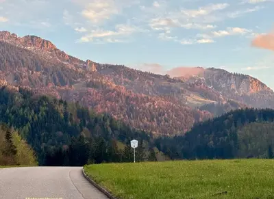 Naturlandschaft in der Nähe der Ferienwohnung