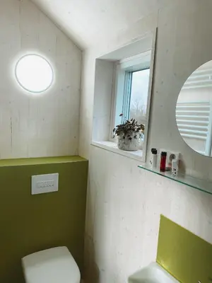 Ein Badezimmer in der Unterkunft Tiny House, deine nachhaltige Unterkunft