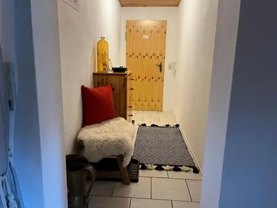 Ein Bett oder Betten in einem Zimmer der Unterkunft Sonnenstern