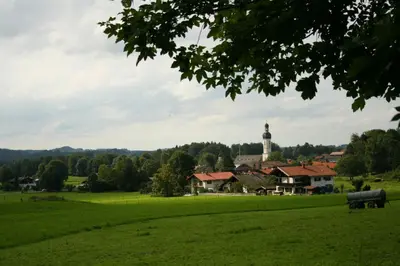 Naturlandschaft in der Nähe des Campingplatzes
