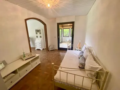 Ein Badezimmer in der Unterkunft Schwanennest am Chiemsee