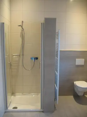 Ein Badezimmer in der Unterkunft Ferienhaus Staudensonne