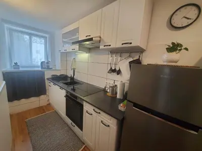 Küche/Küchenzeile in der Unterkunft Ferienwohnung im schönen Allgäu