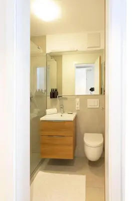 Ein Badezimmer in der Unterkunft Huber Living