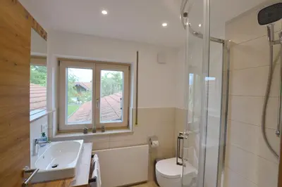 Ein Badezimmer in der Unterkunft Seethal-Chiemseestrand
