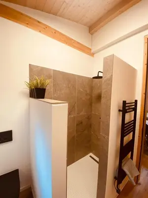 Grundriss der Unterkunft Gästehäuschen mit Kamin
