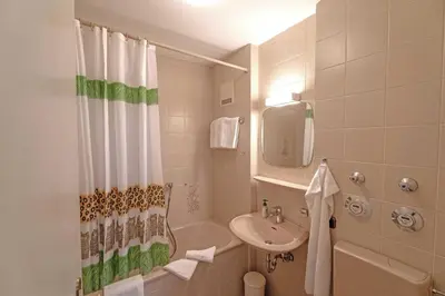 Ein Badezimmer in der Unterkunft Gschwendtnerhof App1 Horst