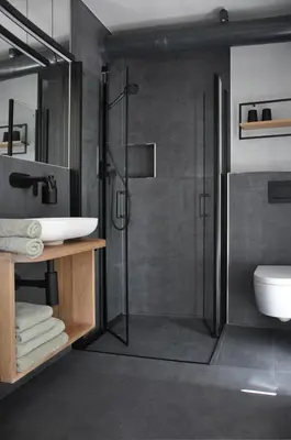 Ein Badezimmer in der Unterkunft DIE NEUN - Loft, Garten, Lieblingsort