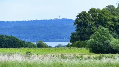 Naturlandschaft in der Nähe der Ferienwohnung