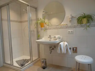Ein Badezimmer in der Unterkunft Ferienwohnung Anna