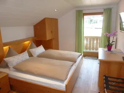 Ein Bett oder Betten in einem Zimmer der Unterkunft Ferienwohnung Anna