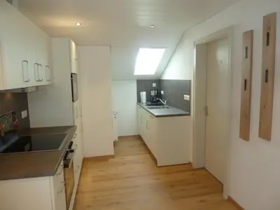Küche/Küchenzeile in der Unterkunft Ferienwohnung Anna