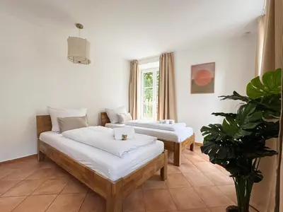 Ein Bett oder Betten in einem Zimmer der Unterkunft ma suite - city sol apartment - centrum - private parking
