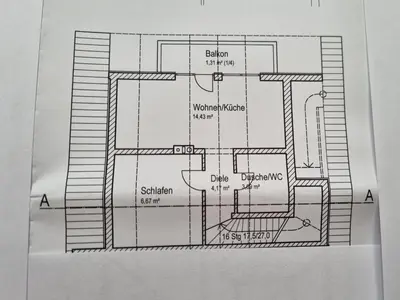 Grundriss der Unterkunft Eli's Bergjuwel