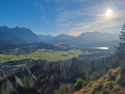 Naturlandschaft in der Nähe der Ferienwohnung