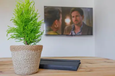 TV/Unterhaltungsangebot in der Unterkunft Easy Sleep Vohburg - Wohnen auf Zeit