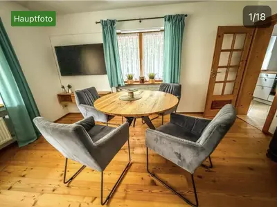 TV/Unterhaltungsangebot in der Unterkunft Ferienwohnung Rauszeit