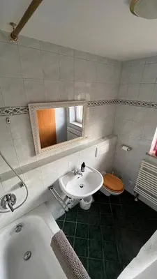 Ein Badezimmer in der Unterkunft Villa am Goldbach
