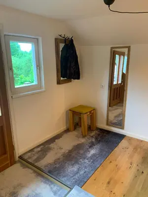 Grundriss der Unterkunft Ferienwohnung Schatzkisterl