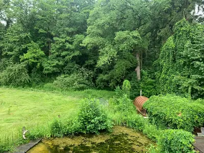 Ein Garten an der Unterkunft Ferienwohnung Schatzkisterl