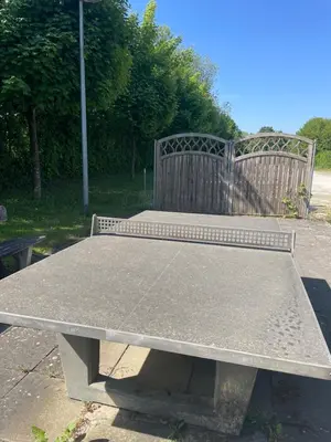 Grundriss der Unterkunft Wohnwagen mit Vorzelt auf einem Campingplatz