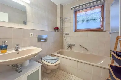 Ein Badezimmer in der Unterkunft Seerose