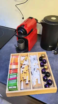 Kaffee-/Teezubehör in der Unterkunft Apartment West