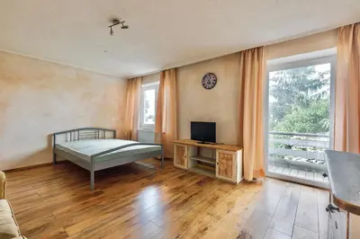 TV/Unterhaltungsangebot in der Unterkunft Apartment West