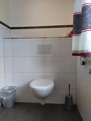 Ein Badezimmer in der Unterkunft Gästehaus Kiesmüller