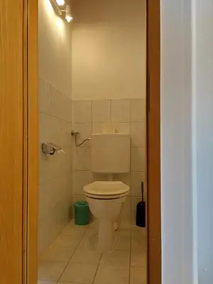 Ein Badezimmer in der Unterkunft Gästehaus Kiesmüller