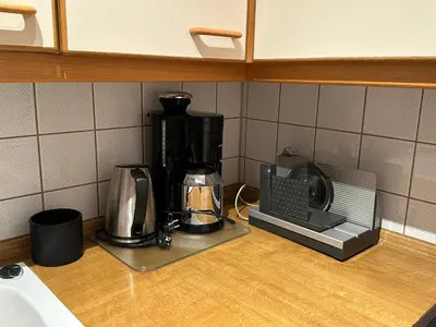 Kaffee-/Teezubehör in der Unterkunft Ferienwohnung Zellerhorn Kerscher