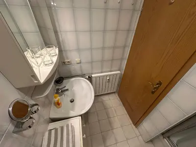 Ein Badezimmer in der Unterkunft Ferienwohnung Zellerhorn Kerscher